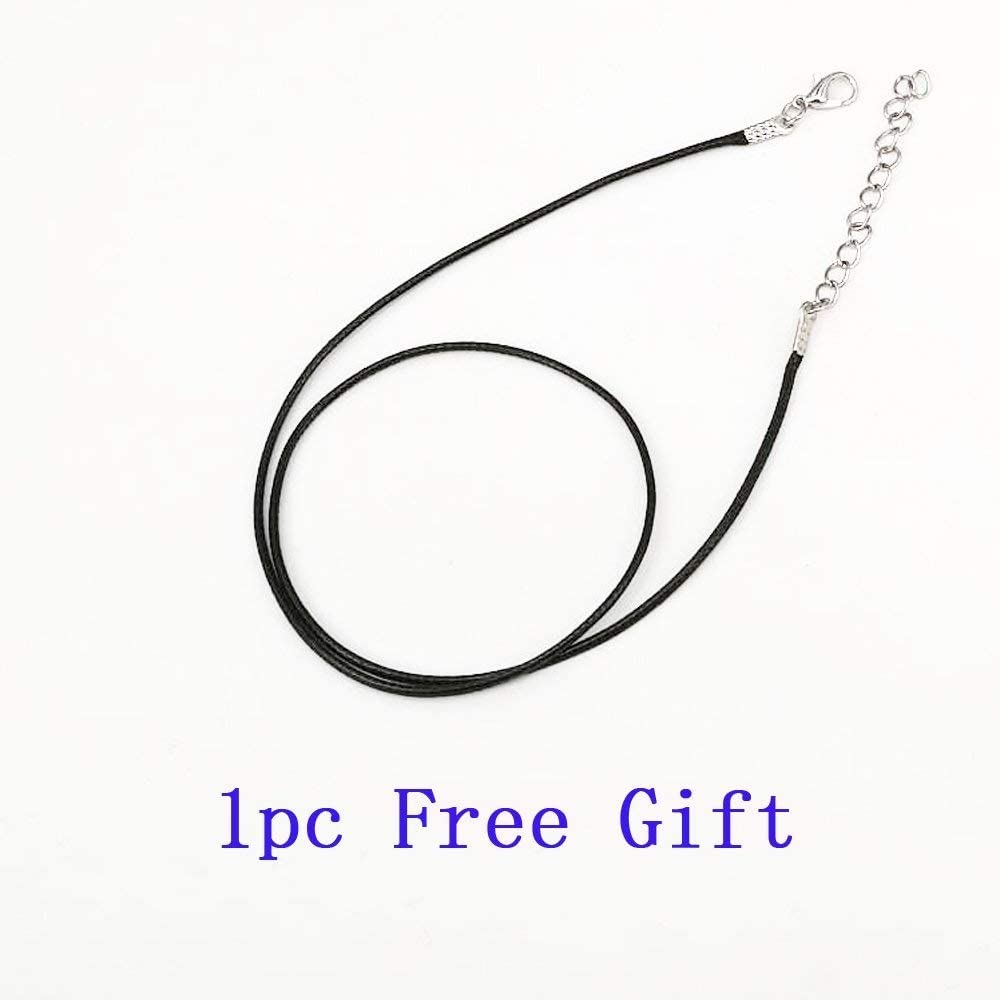 Hexagonal Column Tumbled Gemstone Spiral Wrapped Pendant Necklace